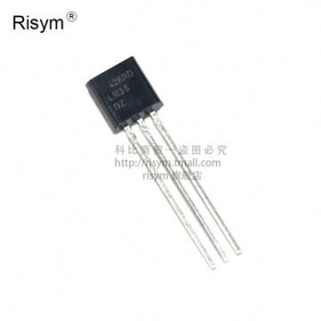 RIS3-- LM35DZ Precision Celsius Sensor Temperature Acquisition Package TO-92 New IC LM35